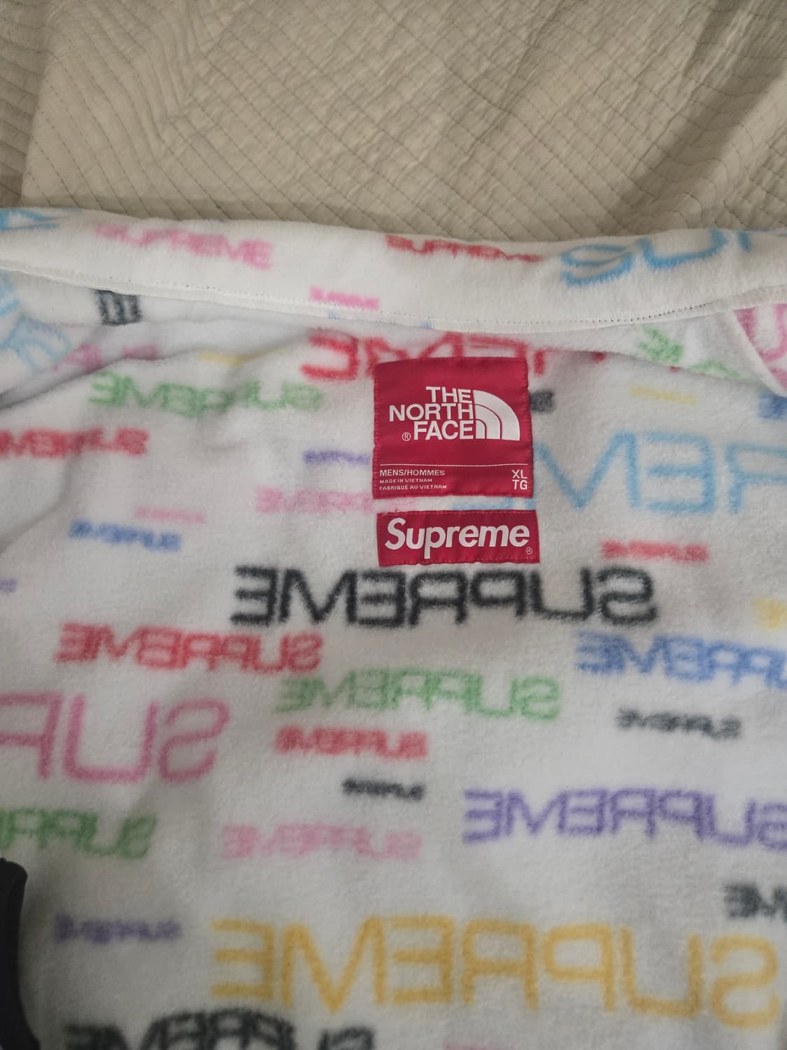 슈프림X노스페이스 플리스 XL 상품이미지2