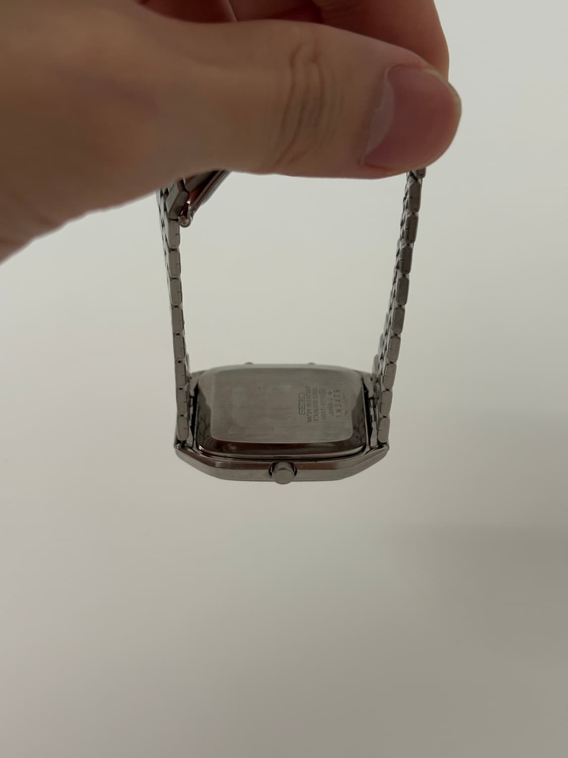 1980s Silver Square Ana Digi Quartz 상품이미지9