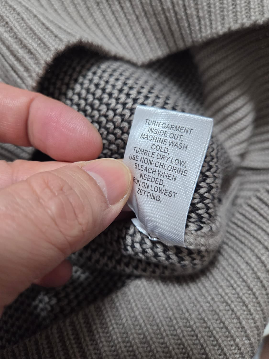 피오갓에센셜 풀오버 니트 후드티  상품이미지8