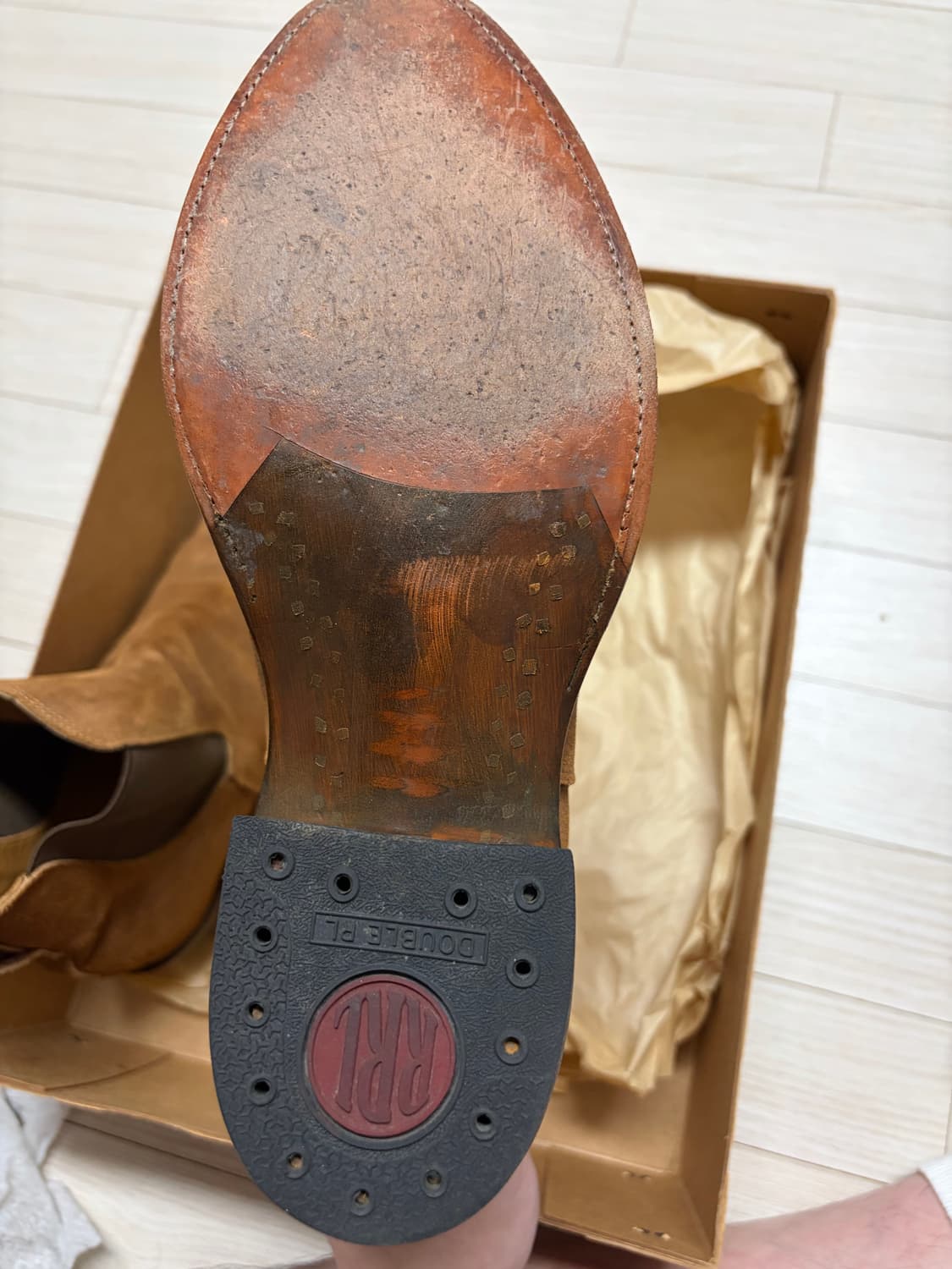 RRL 러프아웃 웨스턴 부츠 9사이즈 상품이미지2