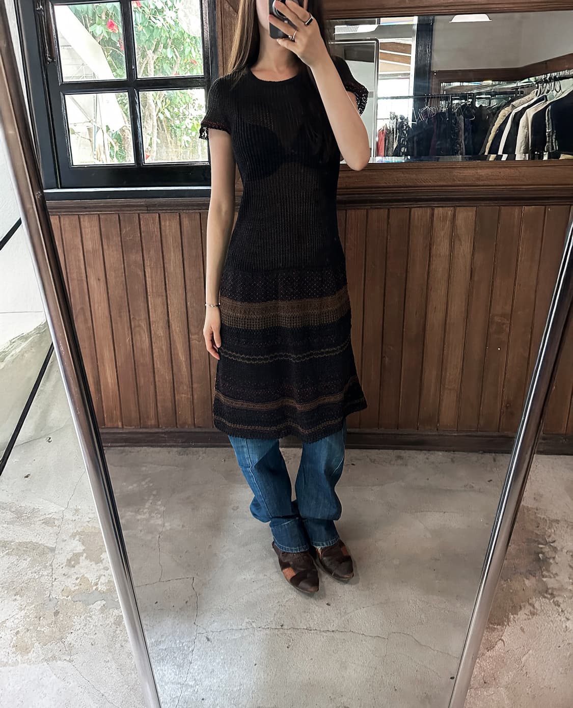 LANVIN slim-fit knit dress 상품이미지1