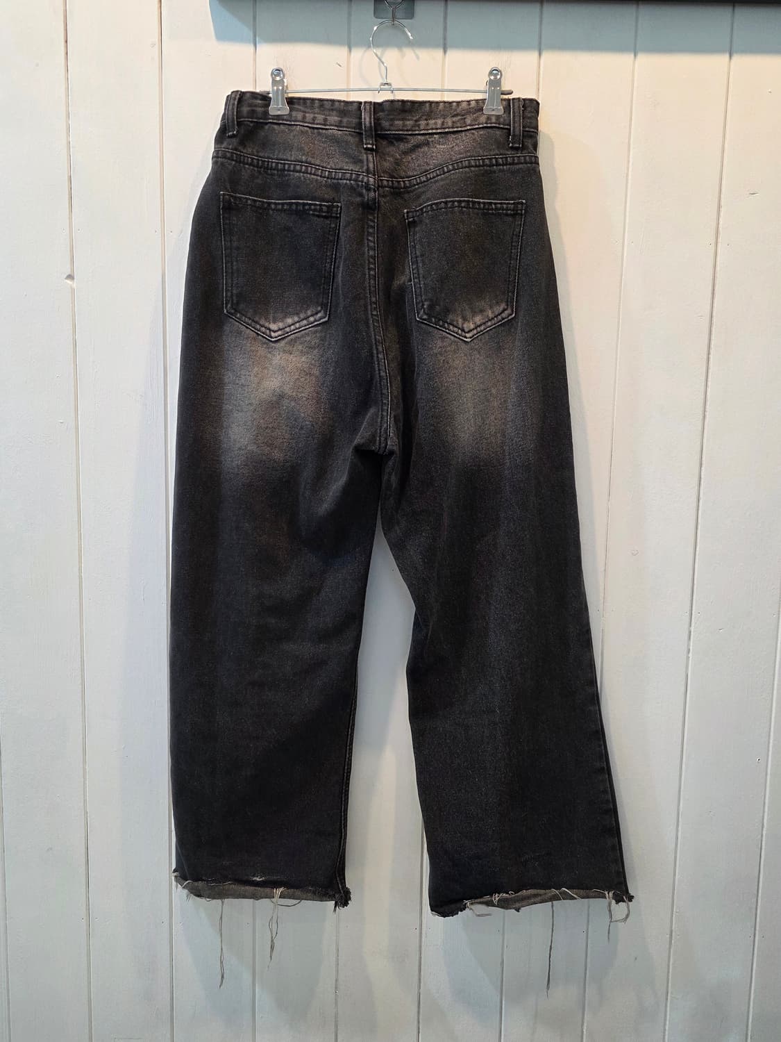 S-BIN 그라데이션 와이드 청바지 상품이미지2