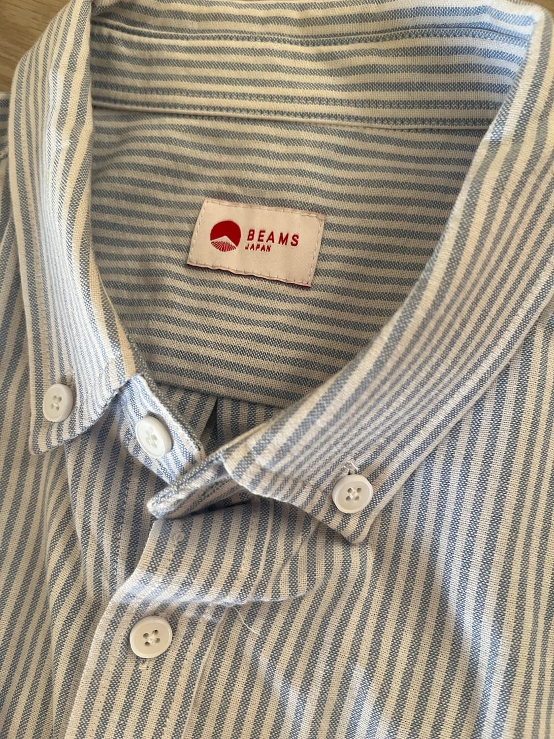 빔즈 스트라이프 셔츠 상품이미지3