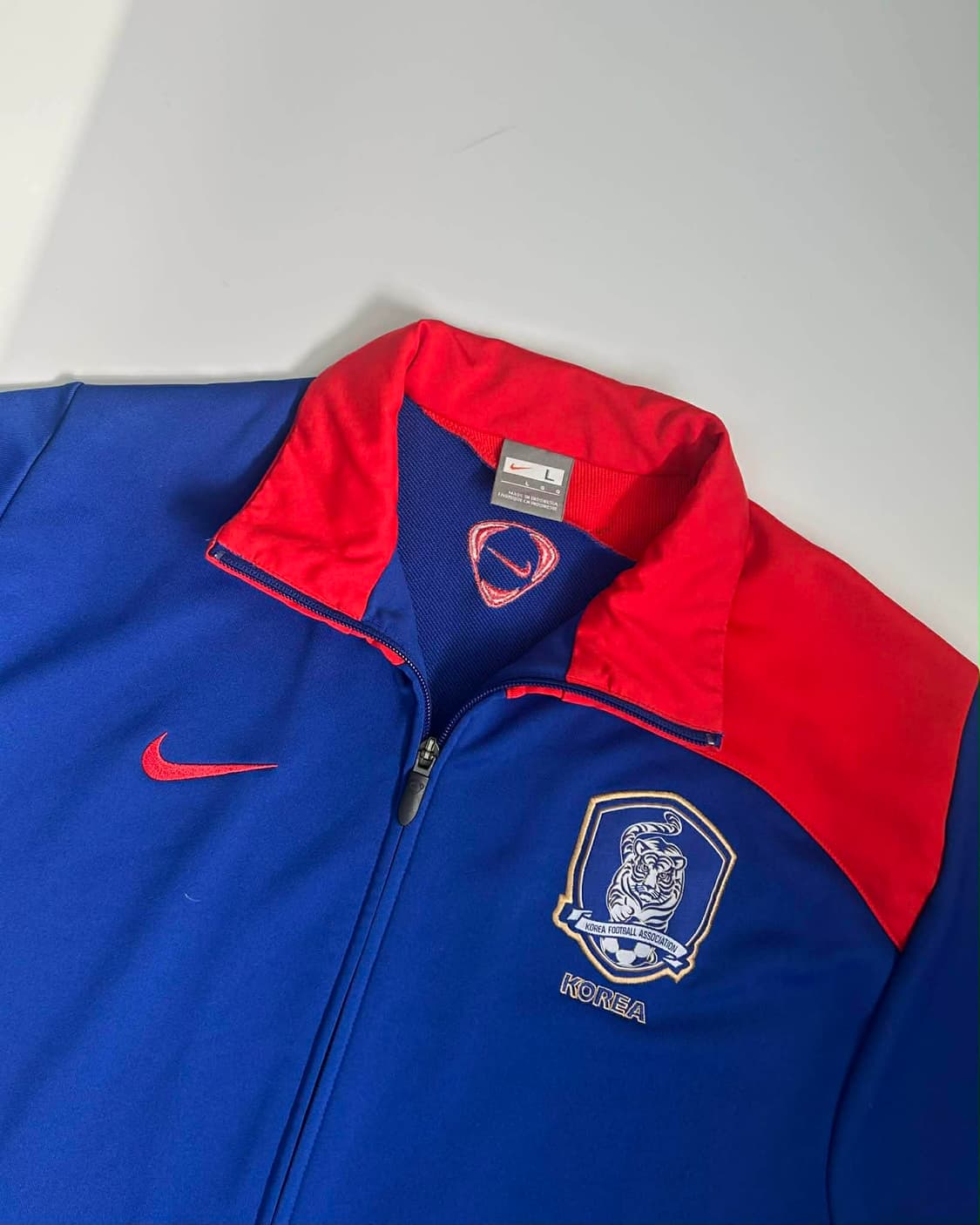 [L] 나이키 대한민국 국가대표 팀 트레이닝탑 자켓 반팔 유니폼 져지 상품이미지2