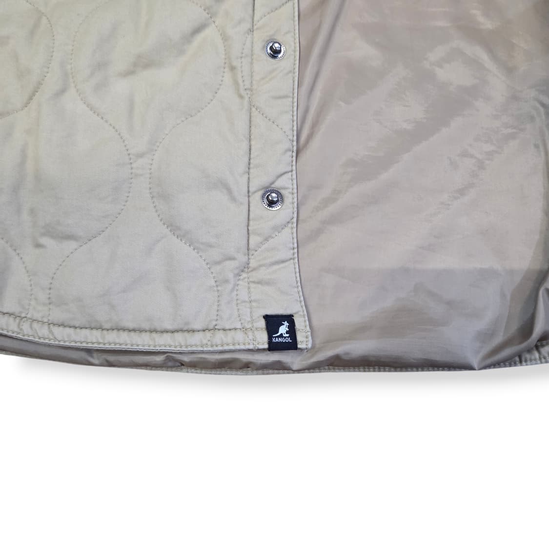 캉골 어드벤쳐 퀄티드 자켓  7030베이지 상품이미지5