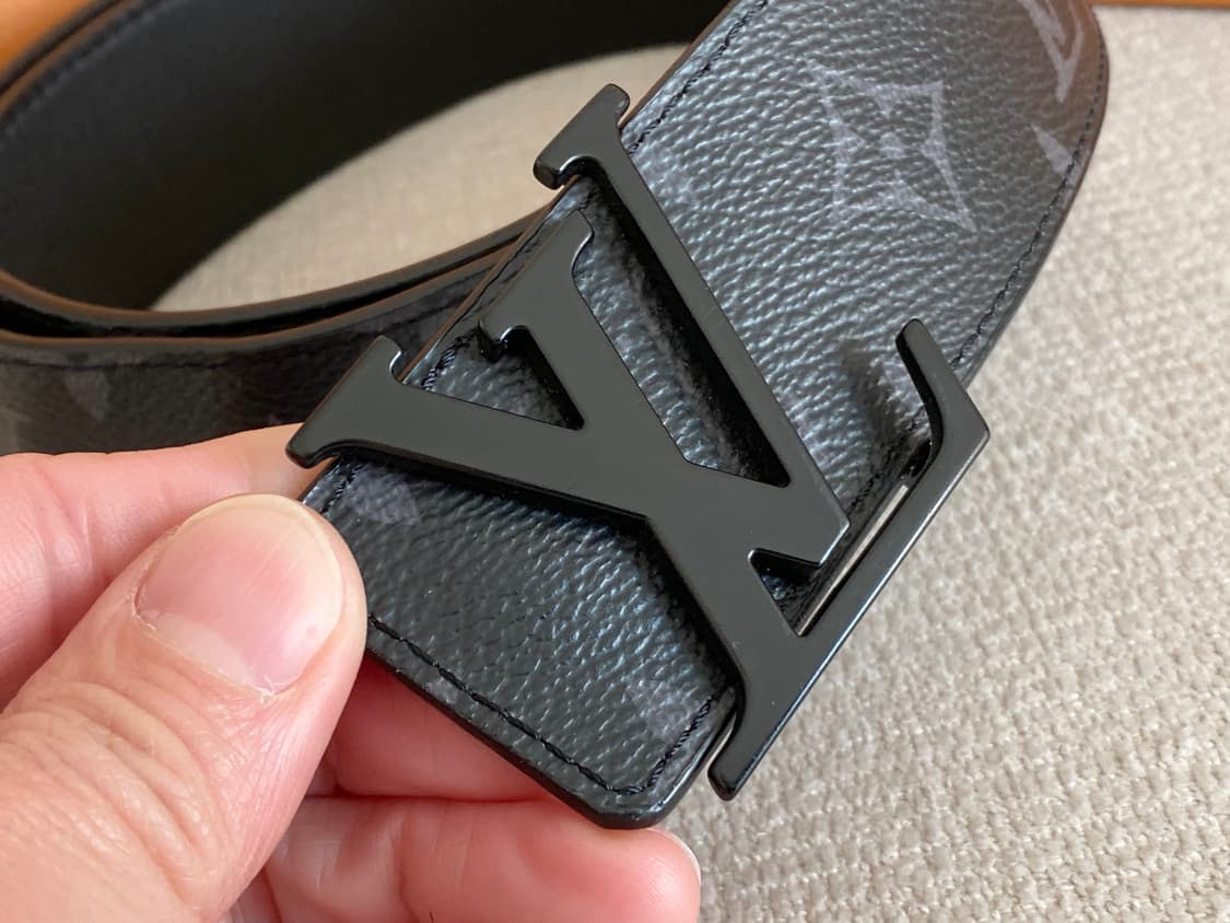 루이비통 LV 블랙 이니셜 이클립스 벨트 40mm 85사이즈 상품이미지3