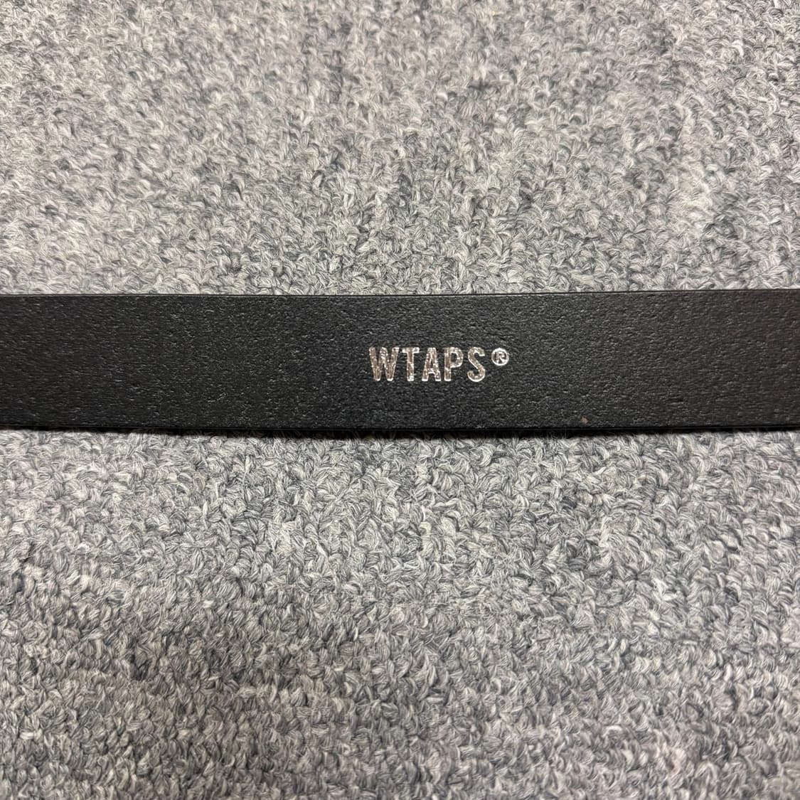 더블탭스 내로우 가죽 벨트 상품이미지3