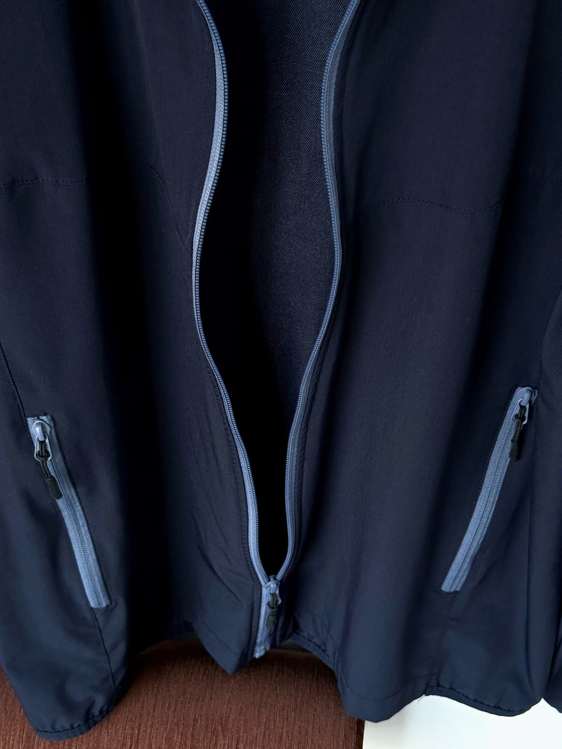 Stretched nylon poly wind parka 상품이미지5