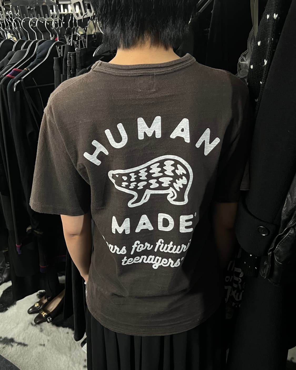 Human Made 백 로고 티셔츠 상품이미지1