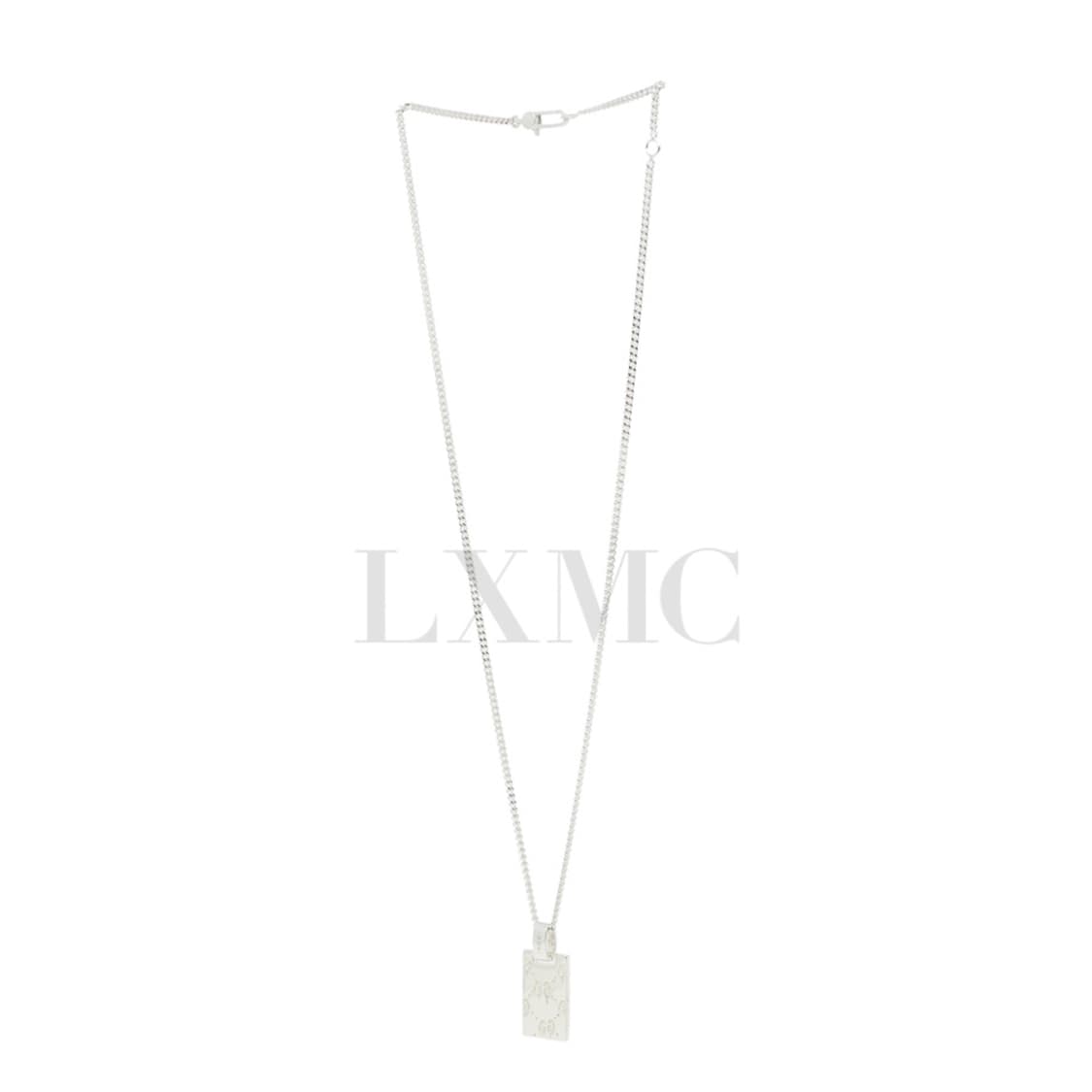 구찌 고스트 실버 목걸이 GG 펜던트 체인 네크리스 455315 상품이미지2