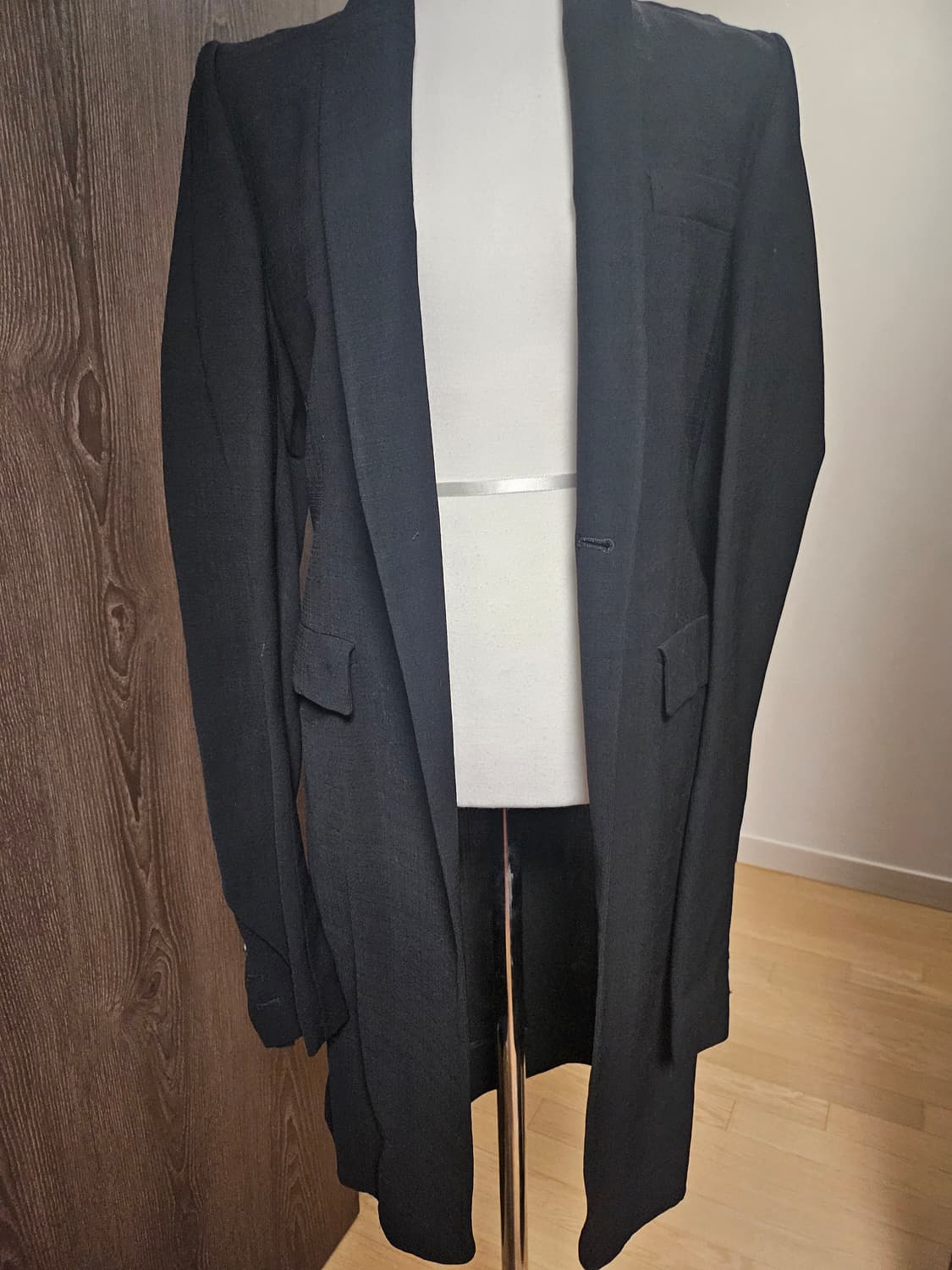 RICK OWENS(릭오웬스) 블랙 롱 자켓 상품이미지8