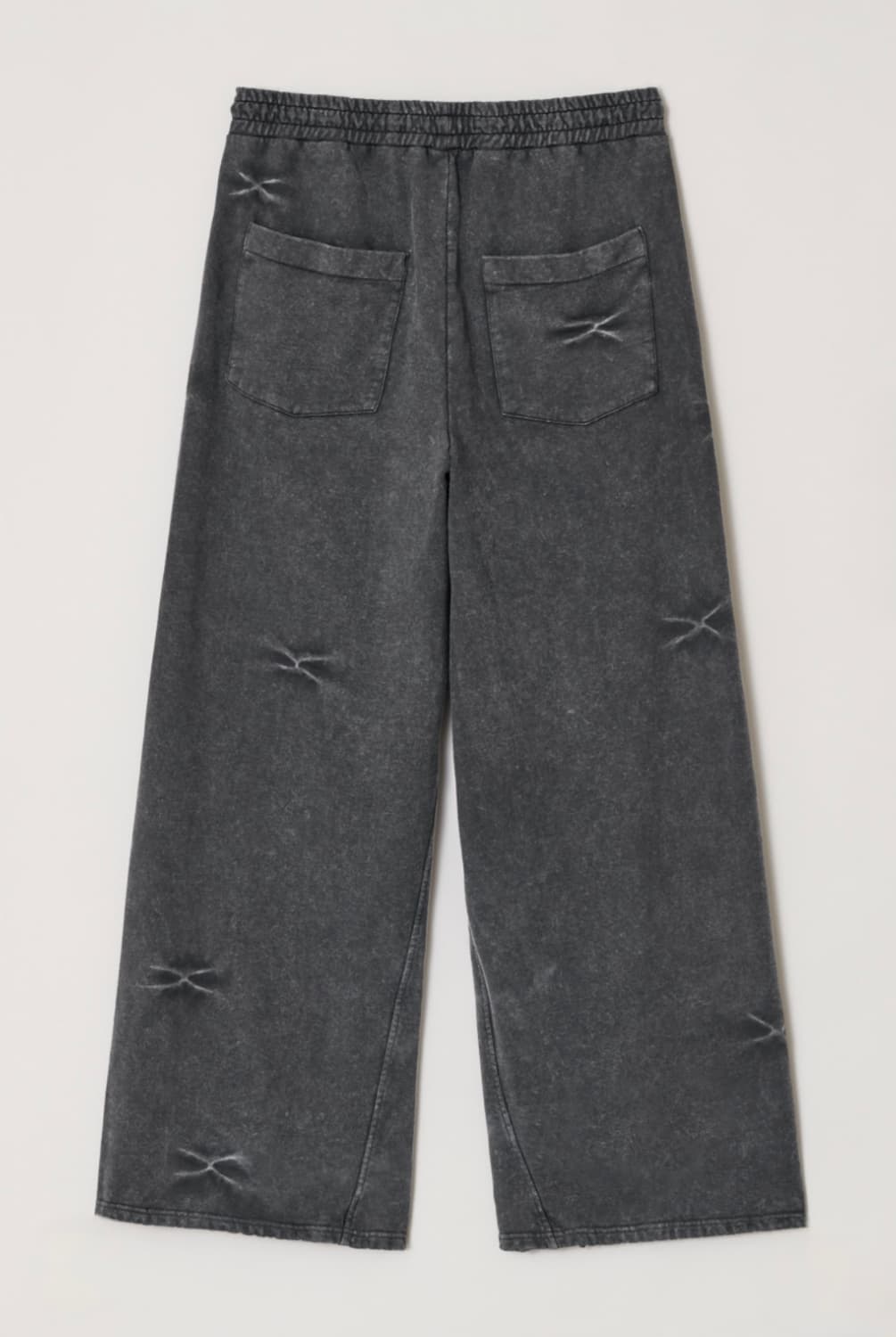 메종미네드 MAISON MINED 핀치 윈드 스웻팬츠 블랙 상품이미지3