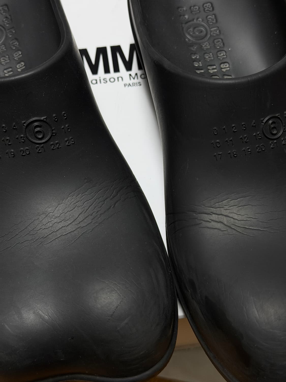 MM6 메종 마르지엘라 아나토믹 클로그 뮬 상품이미지2