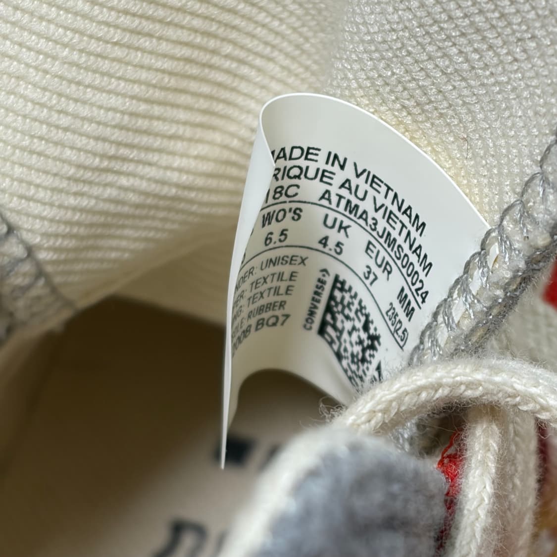 컨버스 척70 하이 이스터 펠트 그레이 옐로우  상품이미지8