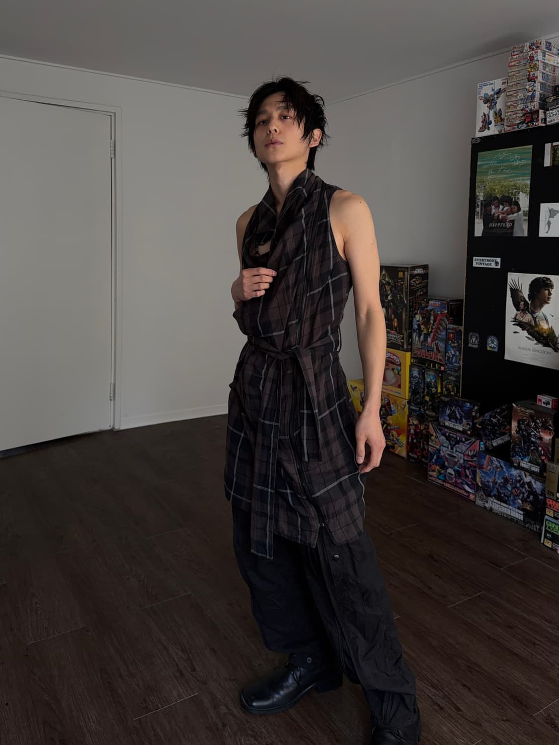 Diesel 드레이핑 카라셔츠 베스트 상품이미지2