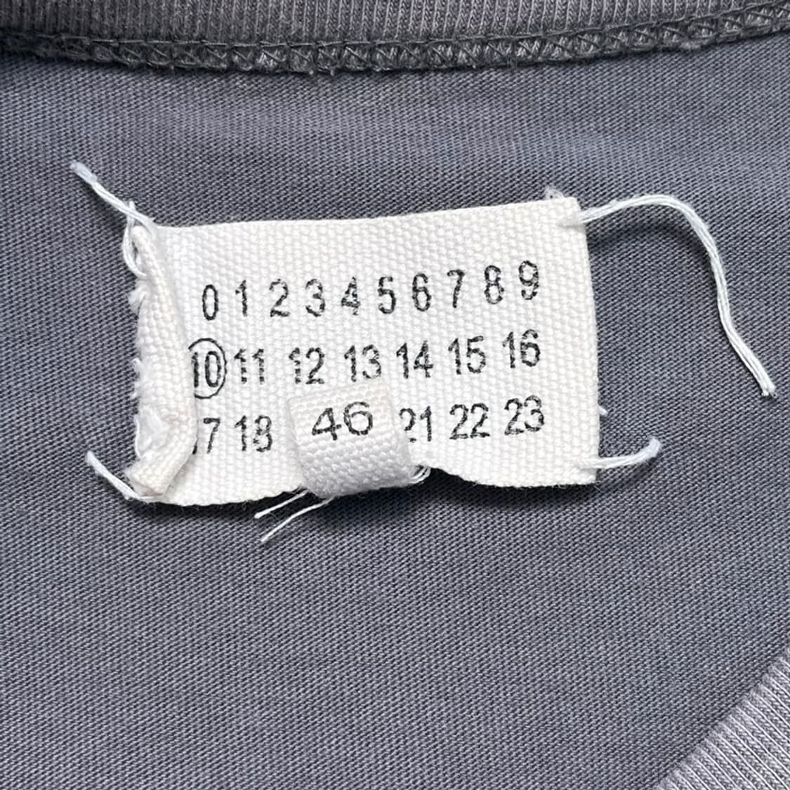MAISON MARGIELA 반팔 티 그레이 46 상품이미지3