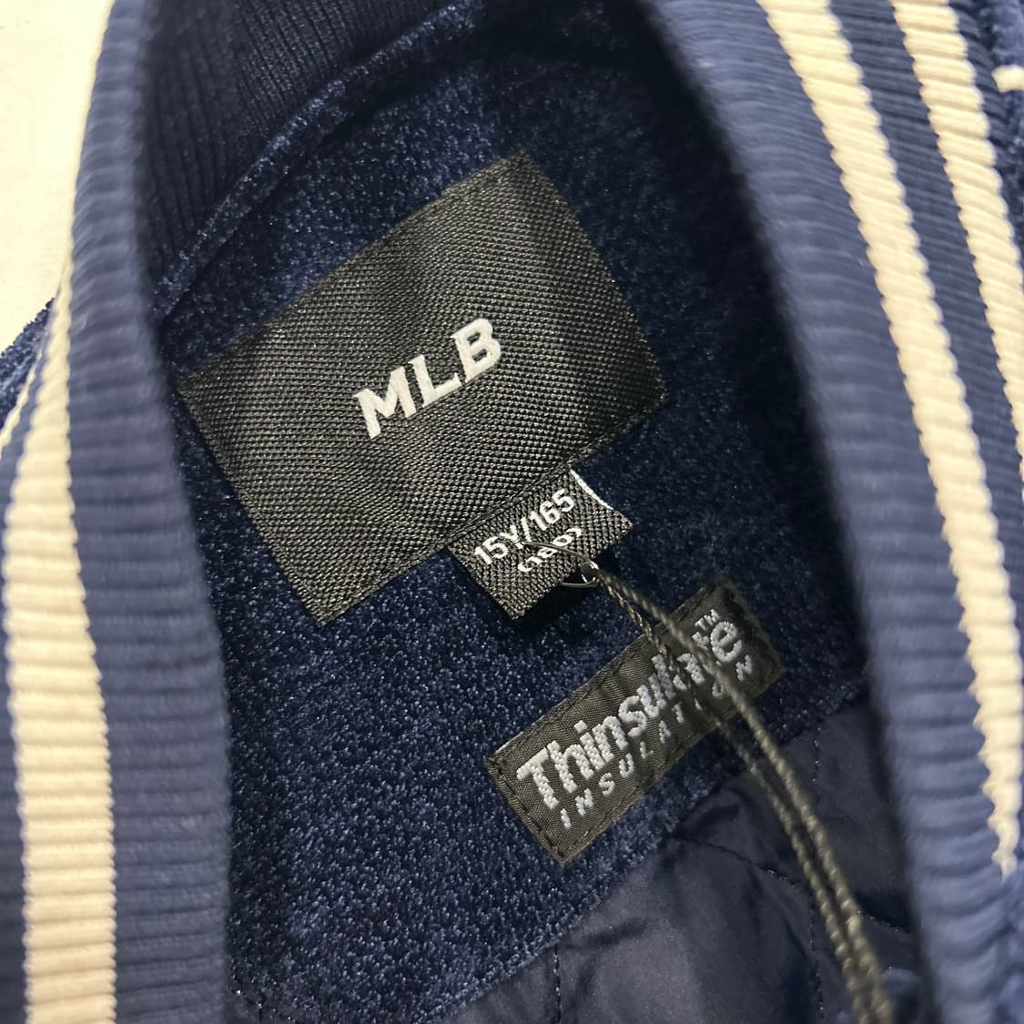 [160] MLB 뉴욕 양키스 야구 점퍼 네이비 A619 상품이미지4