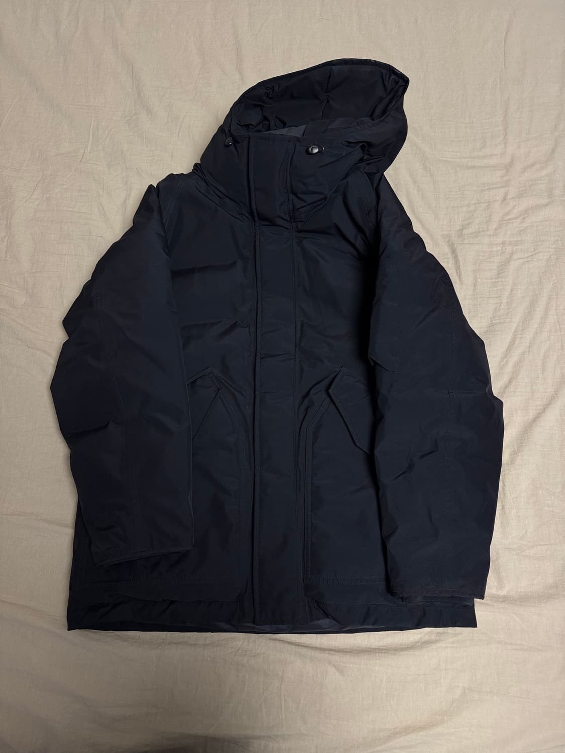 [m]나나미카 고어텍스 다운 코트 네이비 상품이미지1