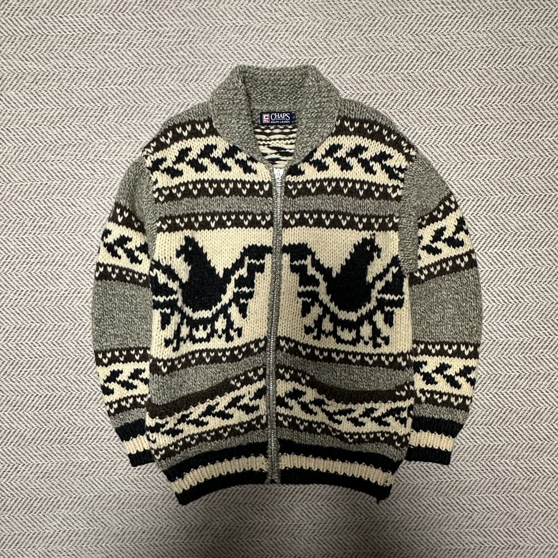 CHAPS RALPH LAUREN wool cowichan jacket 상품이미지1