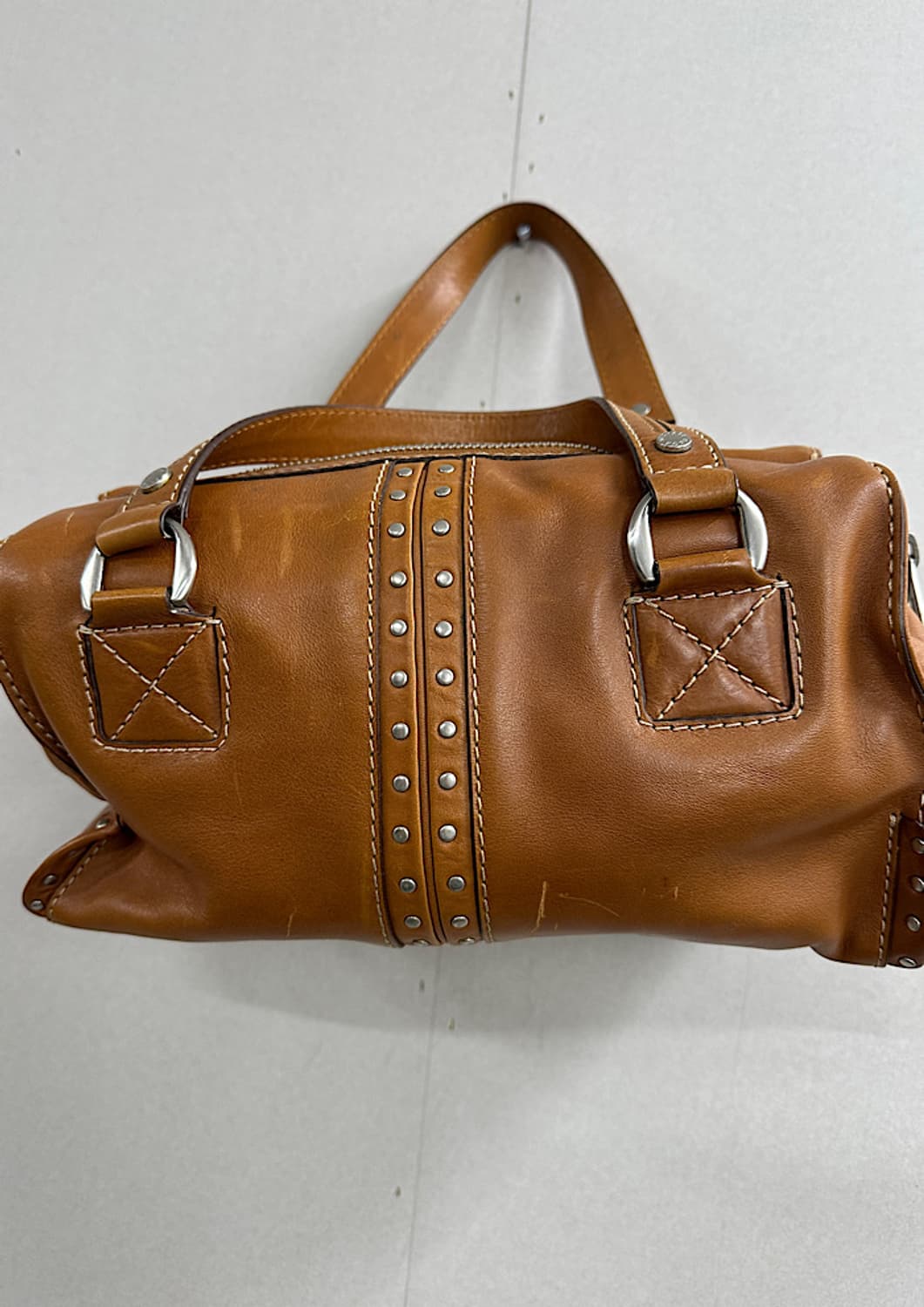 빈티지 마이클코어스 가죽 숄더백  상품이미지3