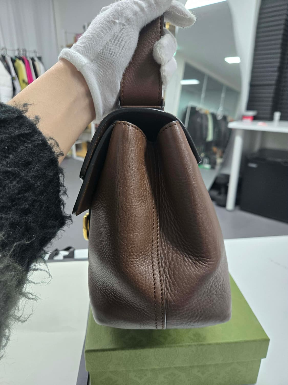 [50%세일] 구찌 마몬트 브라운 숄더백 상품이미지4