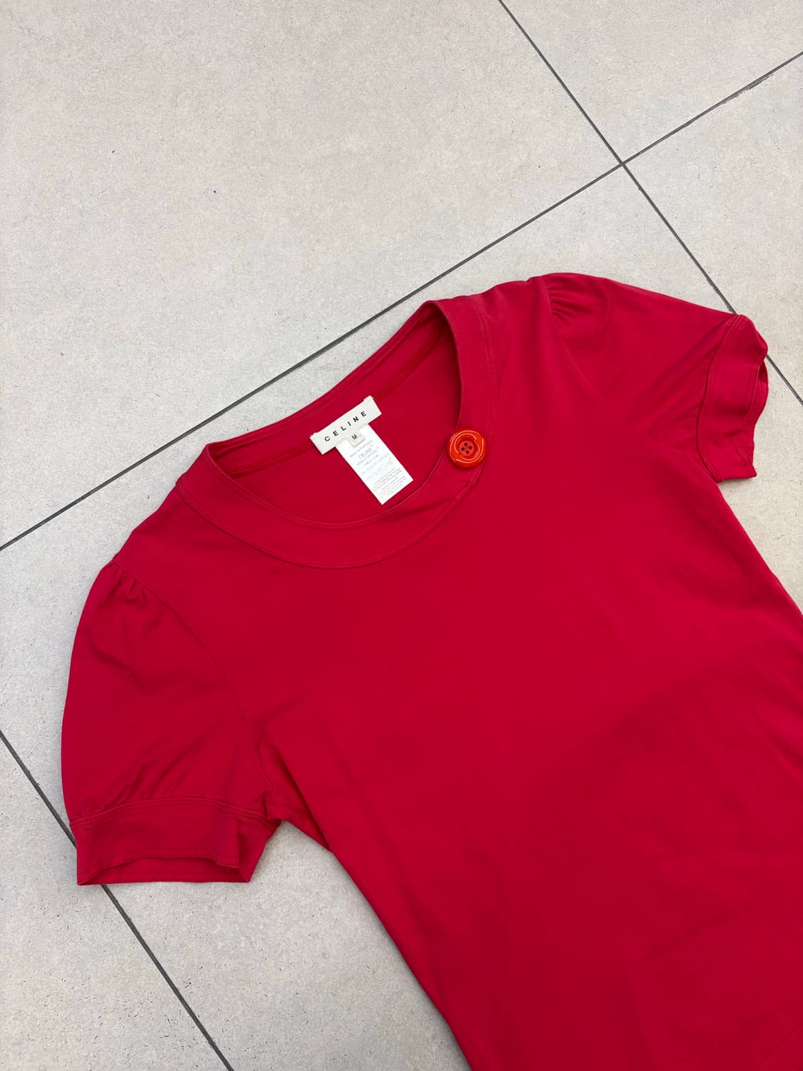 셀린느 숄더 시어링 티셔츠 상품이미지3