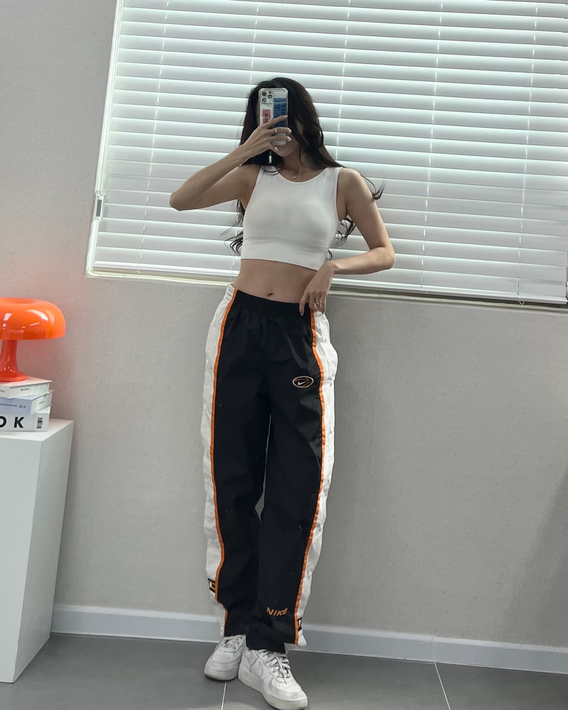 (M)90'S 나이키 트레이닝 팬츠-M1849 상품이미지9