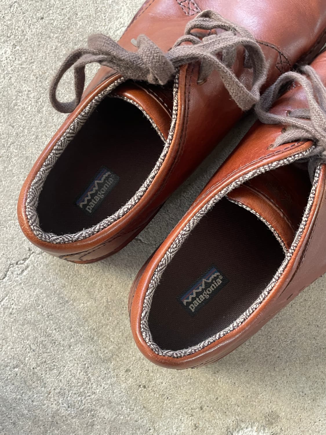 00s Patagonia Loulu Walnut Leather shoes 상품이미지10