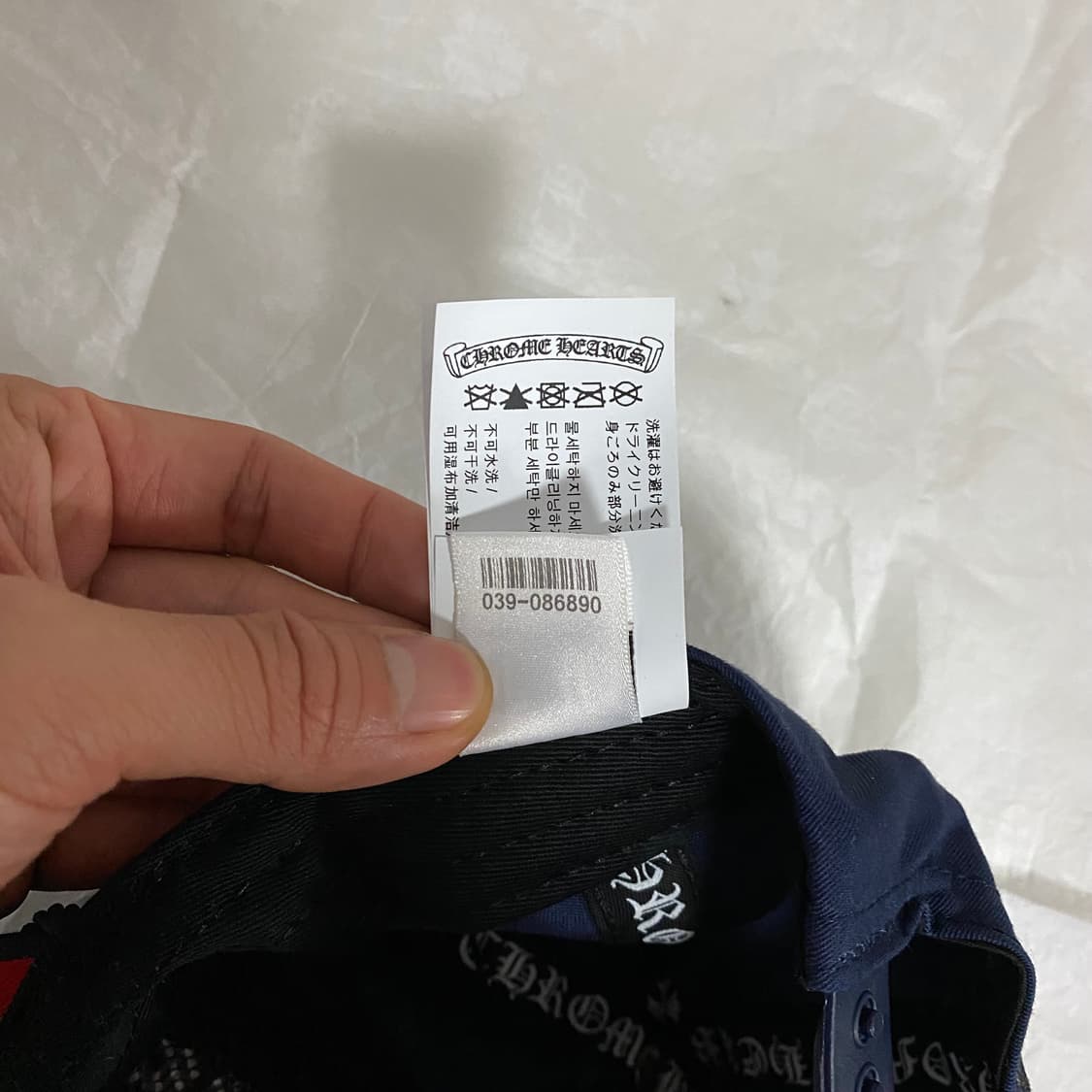 [Free] 크롬하츠 가스스테이션 모자 캡 네이비 상품이미지10