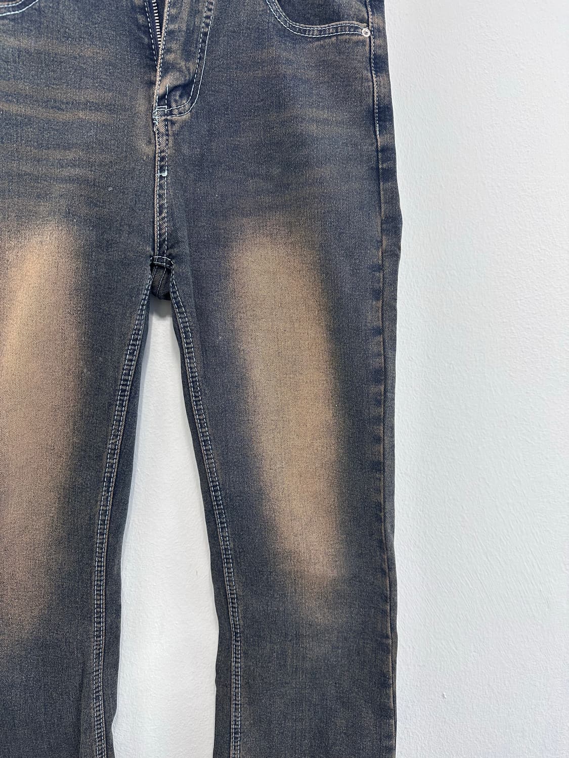 vintage washing flare denim 상품이미지2