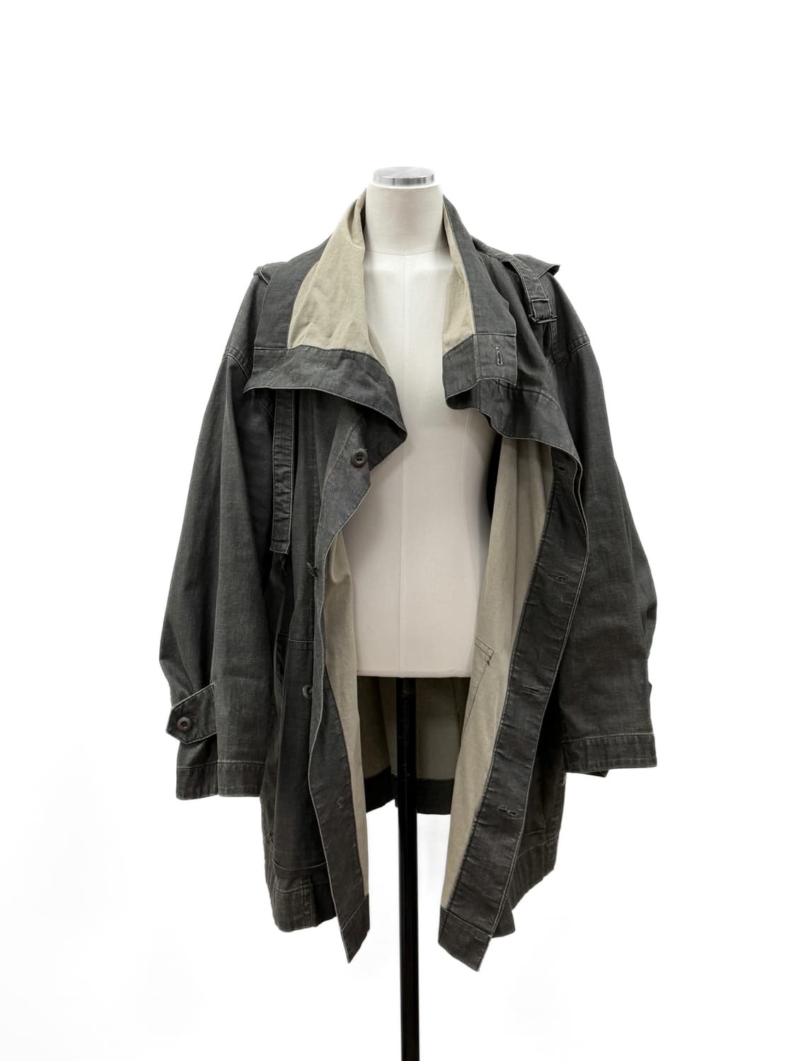 이세이미야케 맨 아카이브 하이넥 후디드 코트 상품이미지2