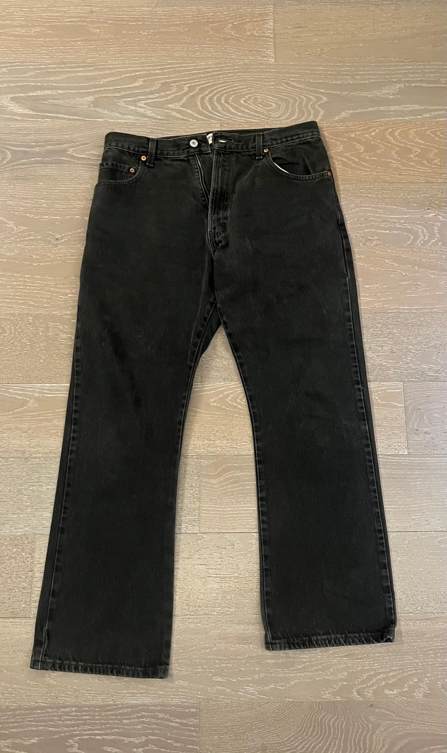 00s levis 리바이스 517 블랙 흑청 36x30 상품이미지1