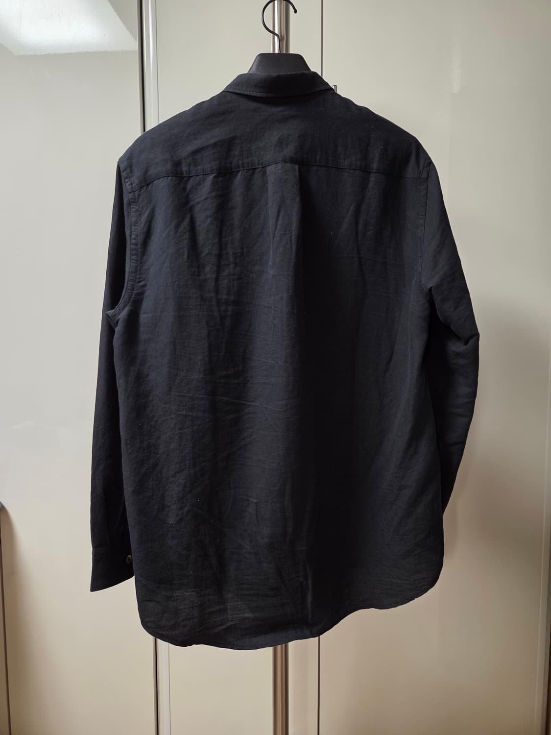 아르켓 Arket 린넨 셔츠 블랙 상품이미지2