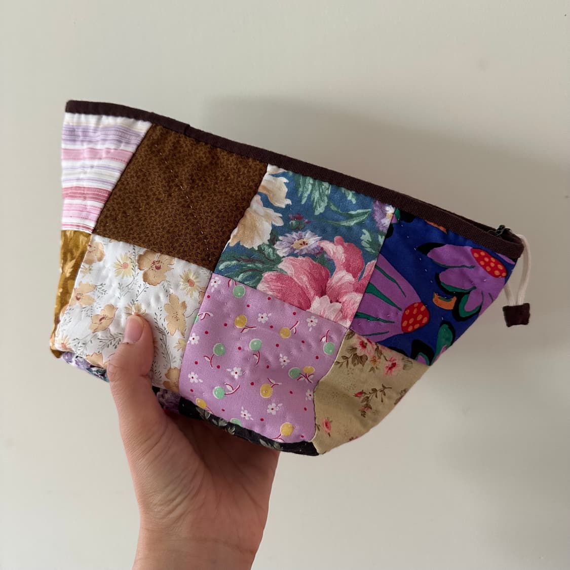 아주 큰 퀼트 파우치 / 핸드메이드 파우치 상품이미지1