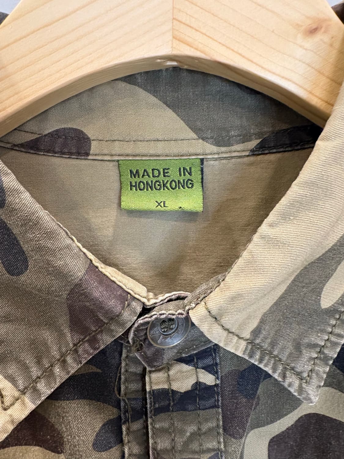 U.S. ARMY 밀리터리 카모 반팔 셔츠 상품이미지4