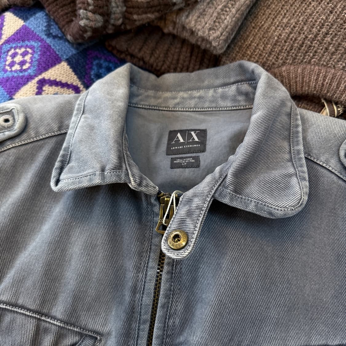 아르마니 익스체인지 라이더 트러커 자켓 상품이미지9