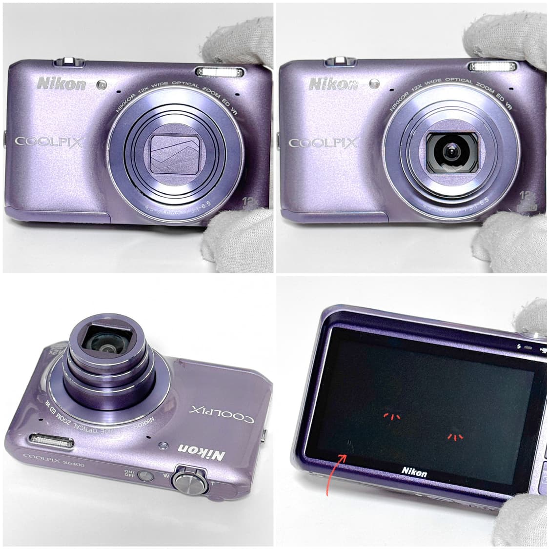 니콘 쿨픽스 S6400 라벤더 빈티지디카 상품이미지2