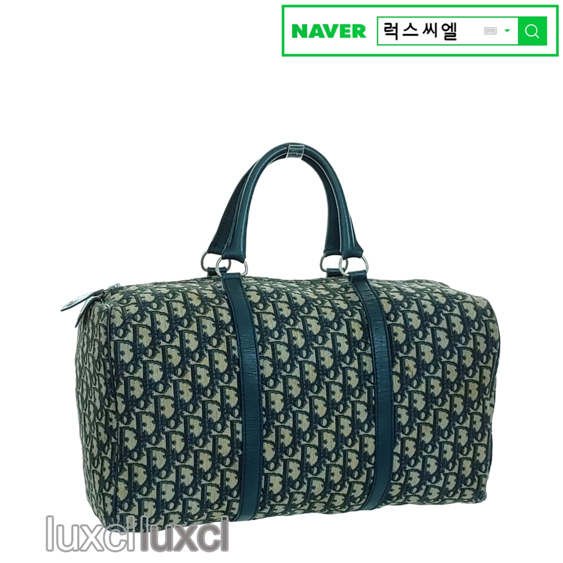 [정품] 크리스찬 디올 오블리크 빈티지 보스턴 여행가방 40 상품이미지10