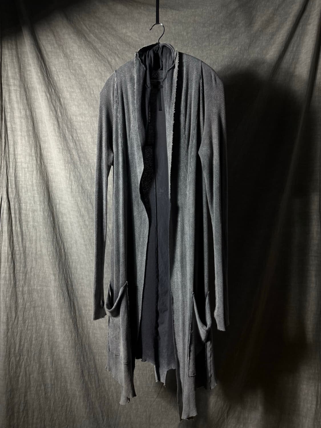 LGB BLACK CROSS Stone Washing Cardigan 상품이미지2