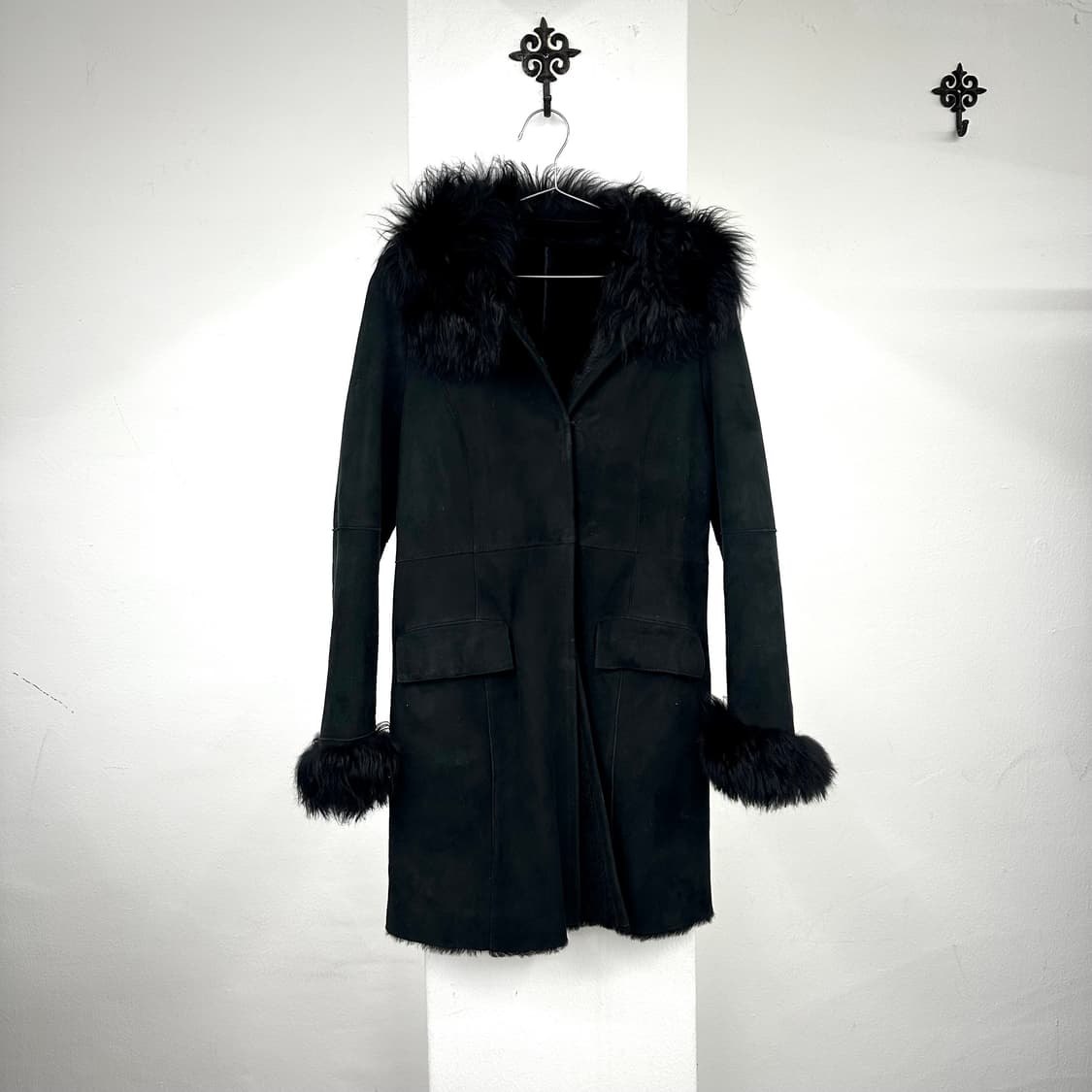 Suede Fur coat jacket 상품이미지2
