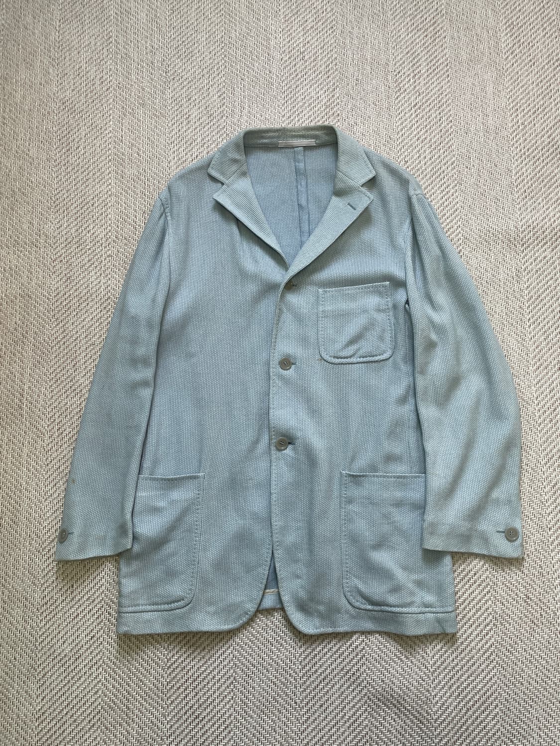 에르메네질도 제냐 소프트 니트 테일러드 재킷 상품이미지1