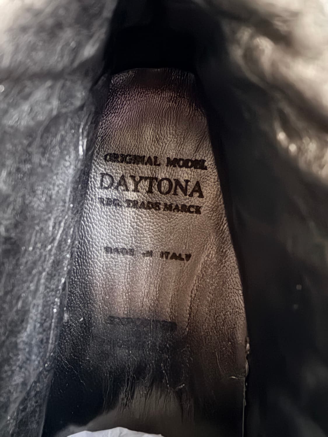 DAYTONA 프리미엄 레더 하이탑 스니커즈 상품이미지5