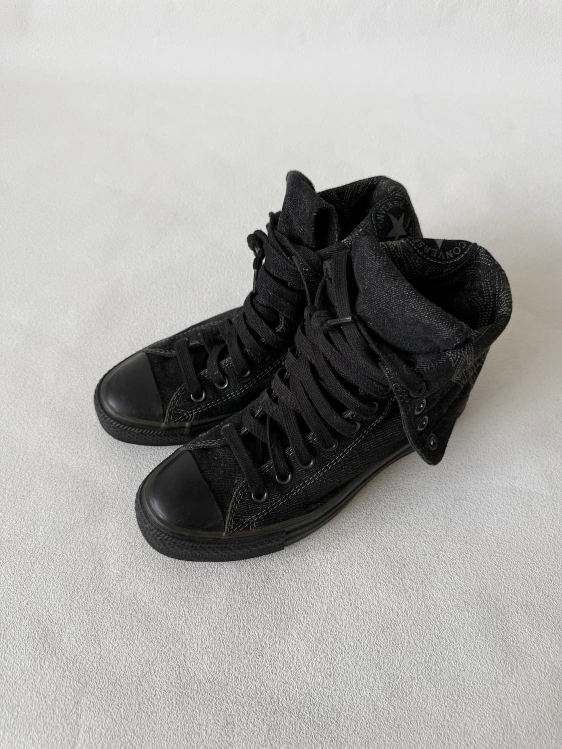 [250]컨버스(Converse) 흑청 데님 하이탑 상품이미지4