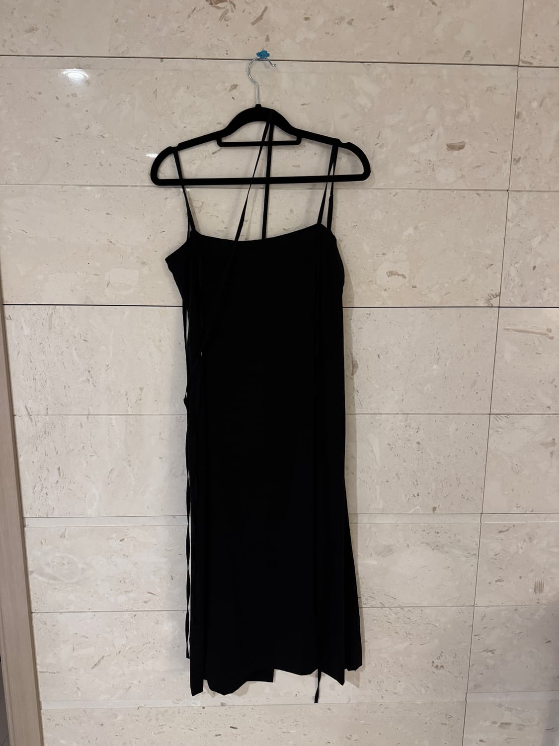 르메르 Lemaire 드라이 실크 슬립 드레스 블랙 34 (런웨이 피스) 상품이미지6