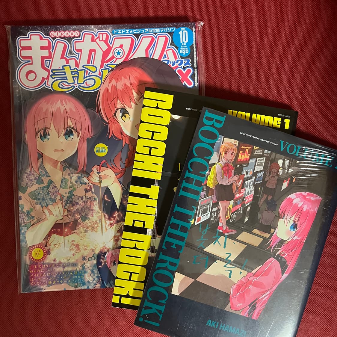 봇치피크특전) 망가타임 키라라 맥스 2023년 10월호 + 1권/2권 상품이미지1