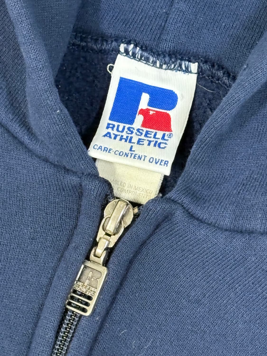 90s 러셀 후드집업 네이비 상품이미지6
