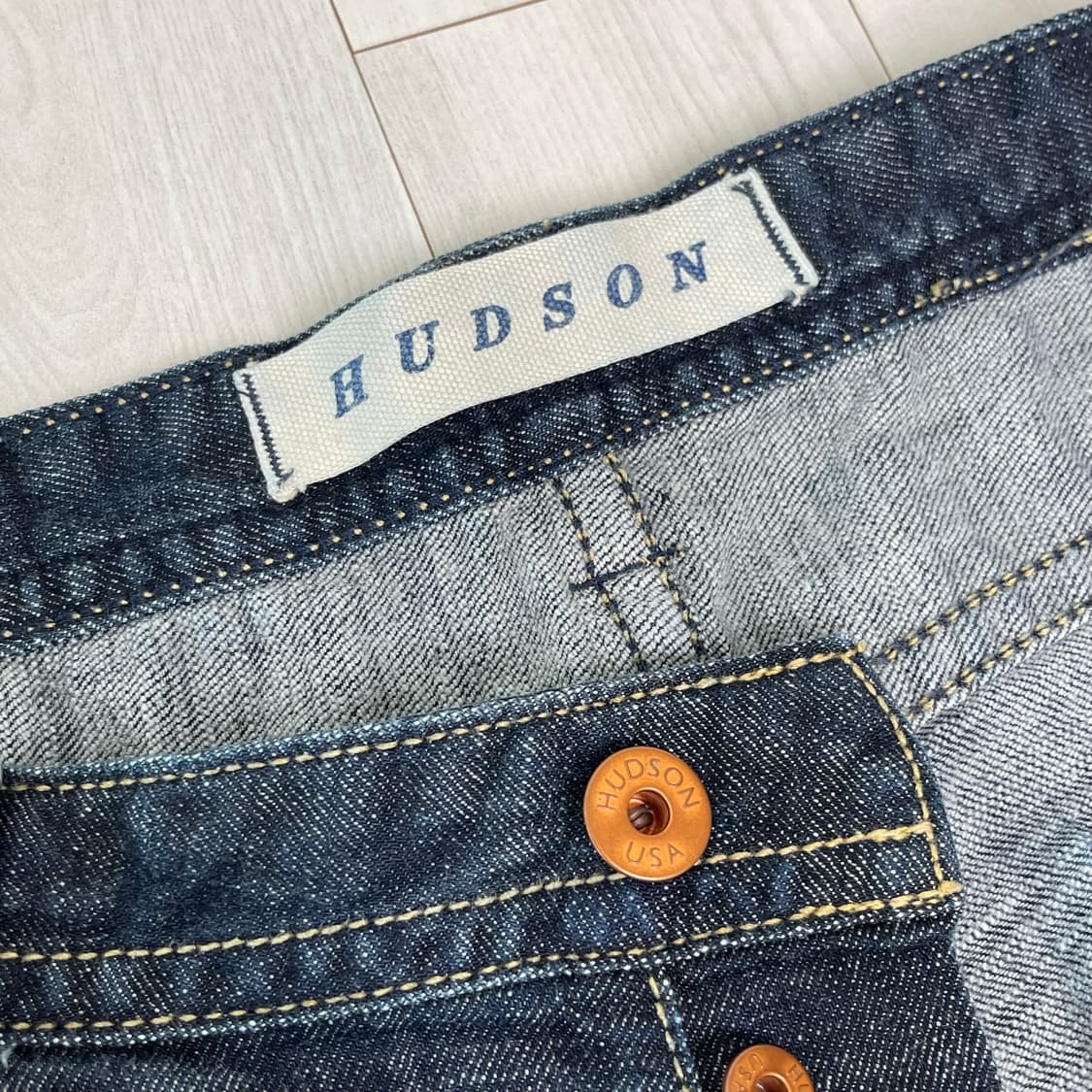 허드슨 40인치 빅사이즈 데님 청바지 (Made in USA) 상품이미지5
