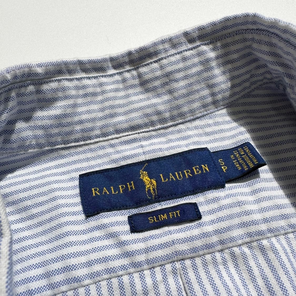 폴로 랄프로렌 포니로고 스트라이프 옥스포드 셔츠 상품이미지3