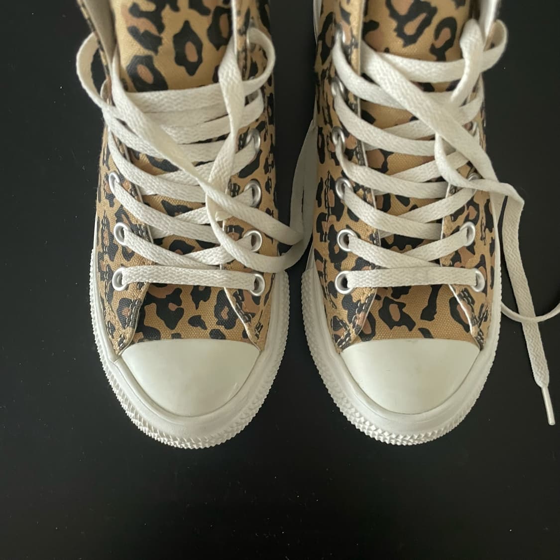 컨버스 올스타 일본 발매 레오파드 하이(US4) 상품이미지5