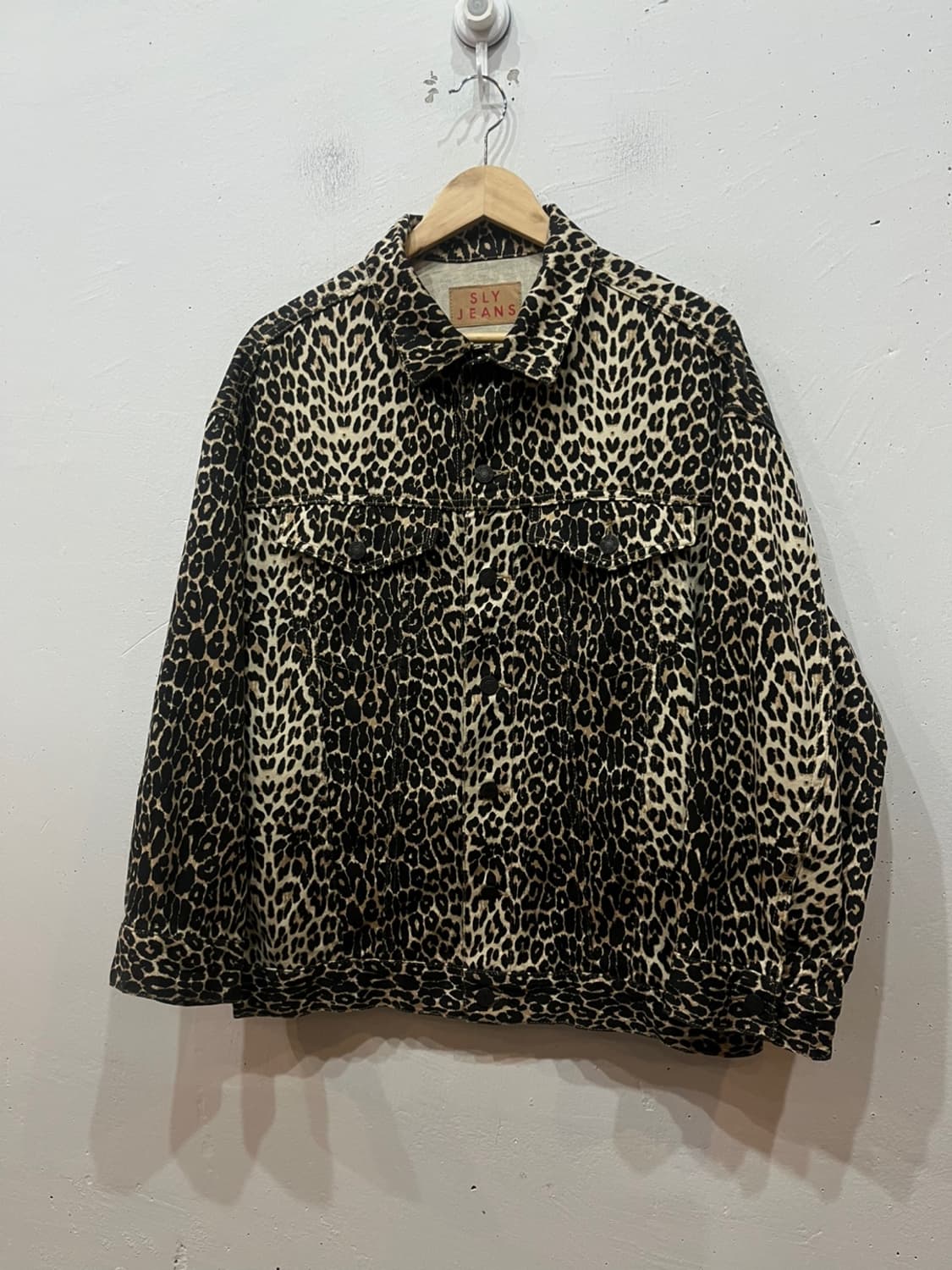 SLY JPN 레오파드 트러커 자켓 상품이미지1